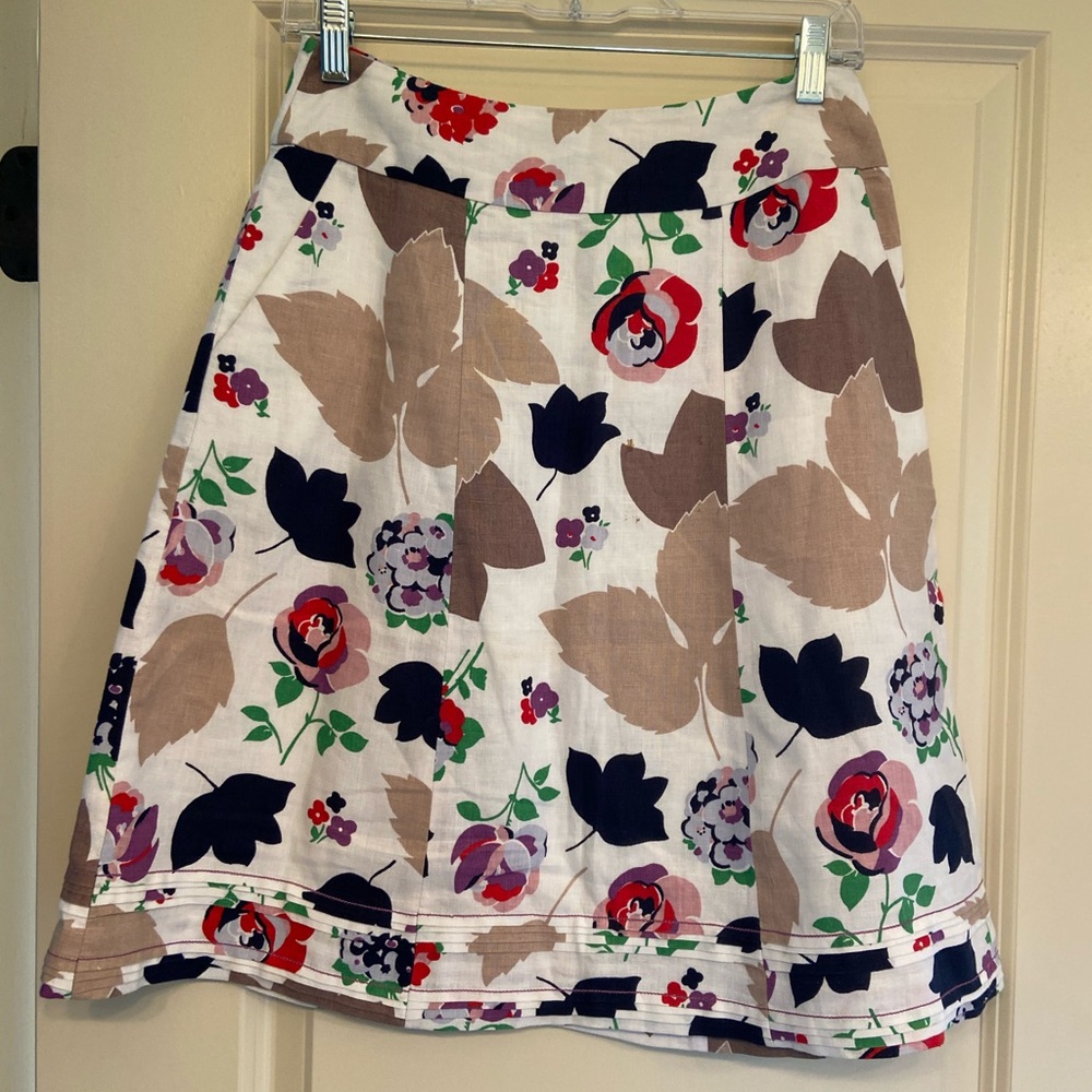 Boden floral skirt